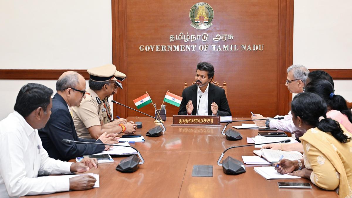 தோழமைக் கட்சிகளுடன் முதல்வர் விஜய் ஆலோசனை: கூட்டணி அரசியல் குறித்து முக்கிய சந்திப்பு!